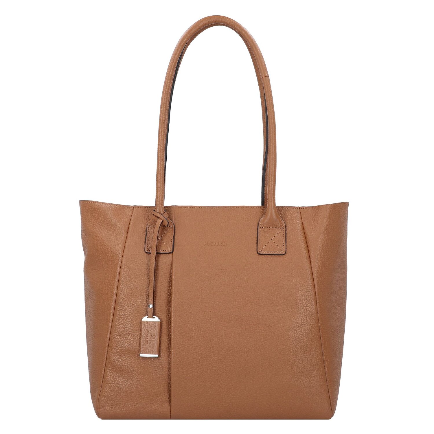 Picard Pure Sac à bandoulière Cuir 34 cm cognac sur