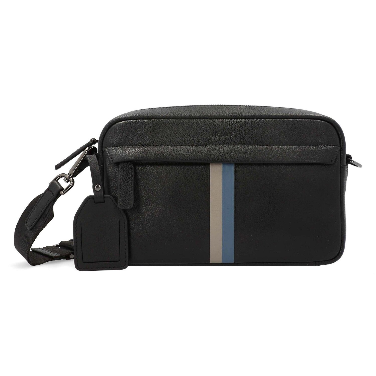 Picard Horizon Sac à bandoulière Cuir 23 cm schwarz sur
