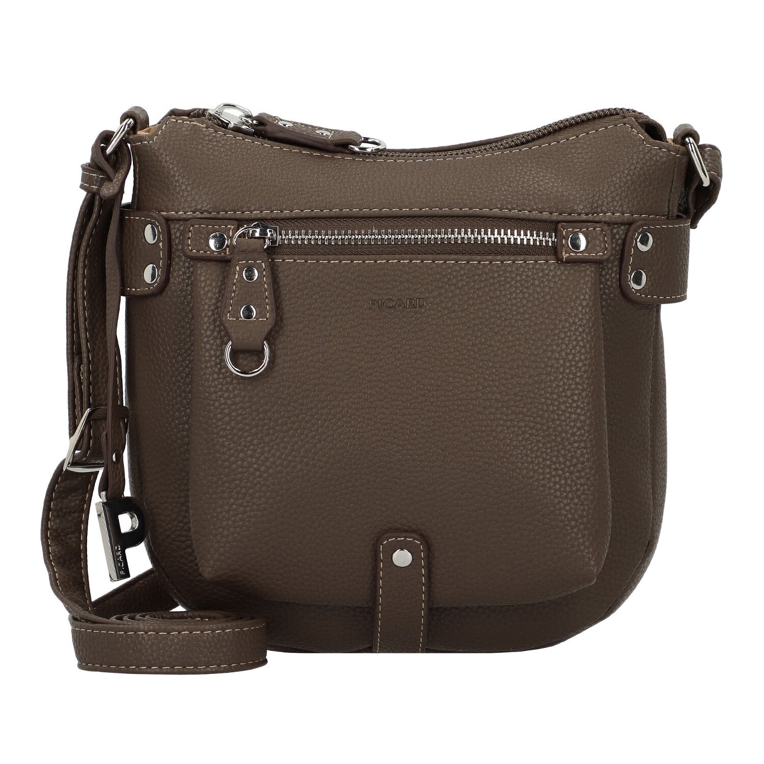 Picard Loire Sac à bandoulière 21 cm taupe sur