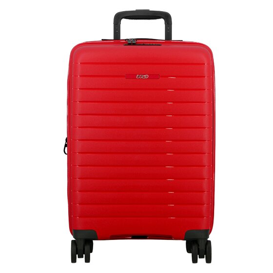 Jump Striper 4 roulettes Trolley de cabine 55 cm avec soufflet d'extension