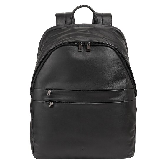 DuDu New York Daypack Cuir véritable 41 cm Compartiment ordinateur