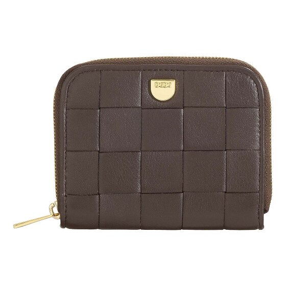 DuDu Woven Porte-monnaie Cuir véritable 10 cm