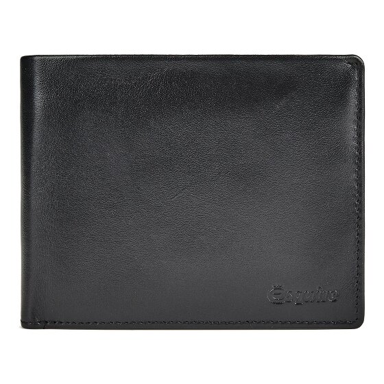 Esquire Silk Porte-monnaie Protection RFID Cuir véritable 12 cm