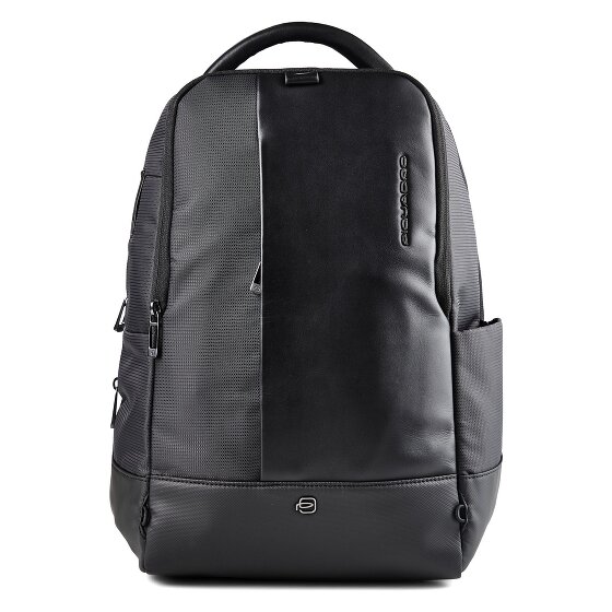 Piquadro Sync Daypack Protection RFID Cuir véritable 47 cm Compartiment ordinateur