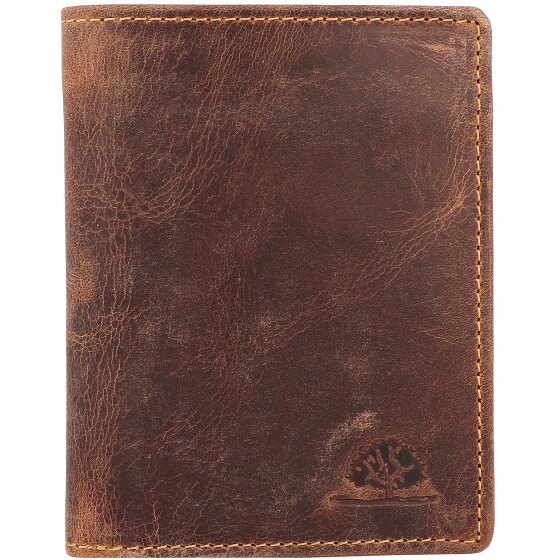 Greenburry Porte-monnaie Vintage RFID en cuir 10 cm