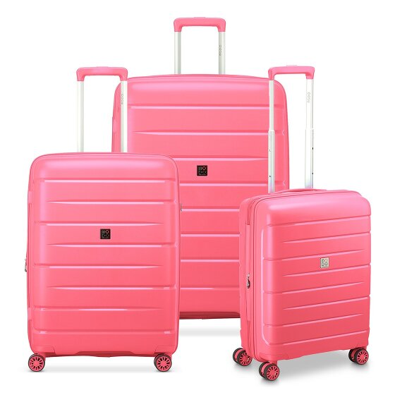MODO by Roncato Starlight 3.0 4 roulettes Set de valises 3 pièces avec soufflet d'extension