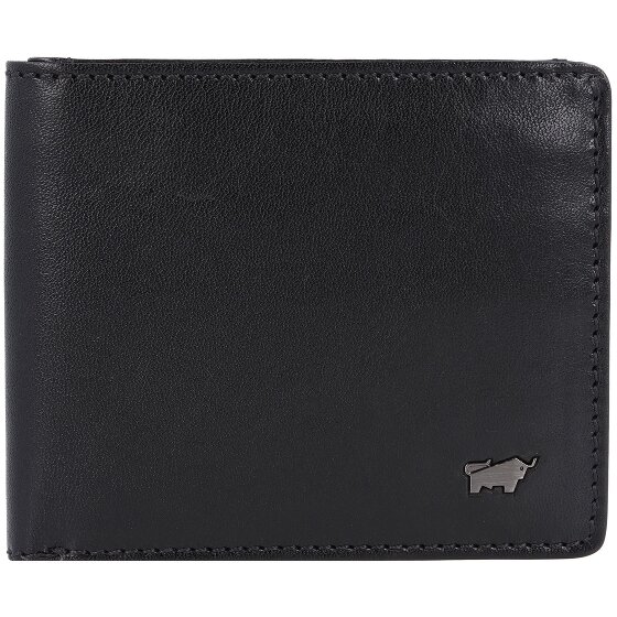 Braun Büffel Country Porte-monnaie Protection RFID Cuir véritable 10.5 cm