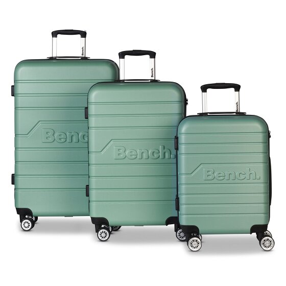 Bench Seattle 4 roulettes Set de valises 3 pièces