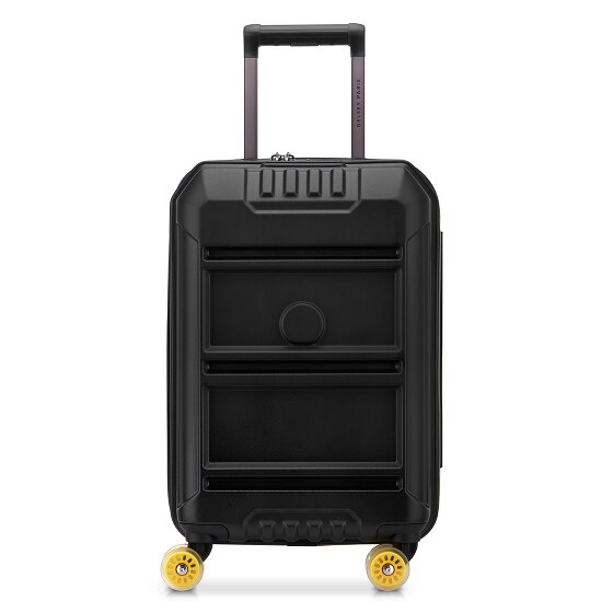 Delsey Paris Rempart 2.0 4 roulettes Trolley de cabine 55 cm avec soufflet d'extension