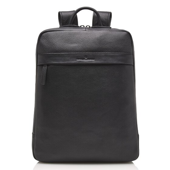 Castelijn & Beerens Bravo Sac à dos RFID en cuir 41 cm Compartiment pour ordinateur portable