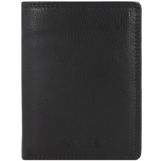 Jack Kinsky Porte-monnaie Brisbane cuir RFID 9,5 cm