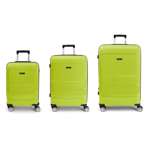 Gabol Midori Set de valises à 4 roulettes 3 pcs.