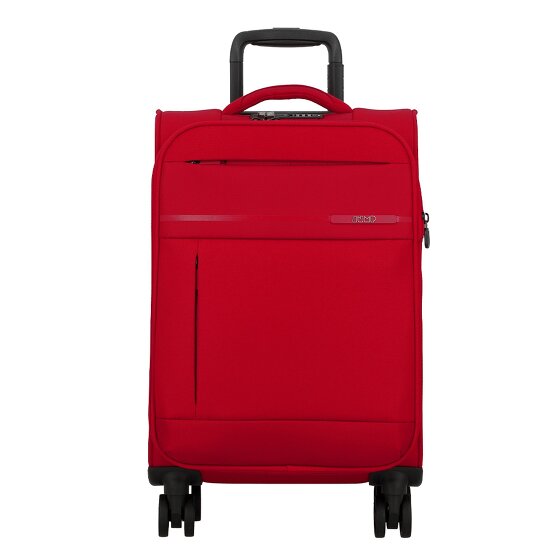 Jump Monthélys 4 roulettes Trolley de cabine 55 cm avec soufflet d'extension
