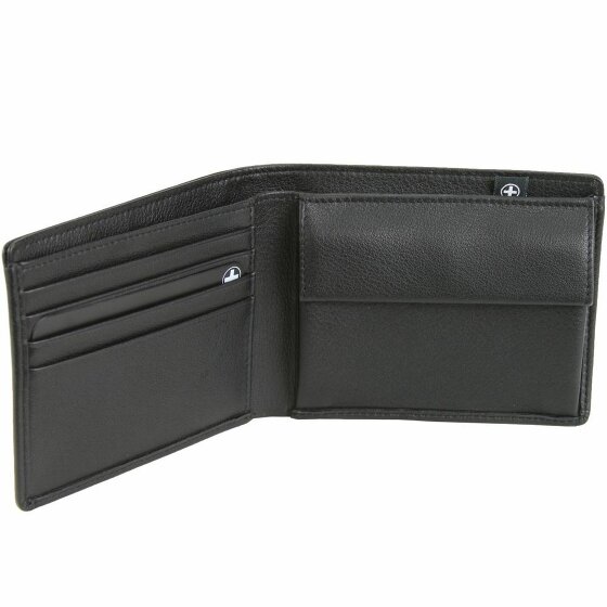 Strellson Neck Label Porte-monnaie en cuir pour homme 12 cm