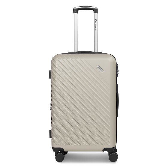 Check.In Paradise 2.0 4 roues Valise cabine M 68 cm avec soufflet d'extension
