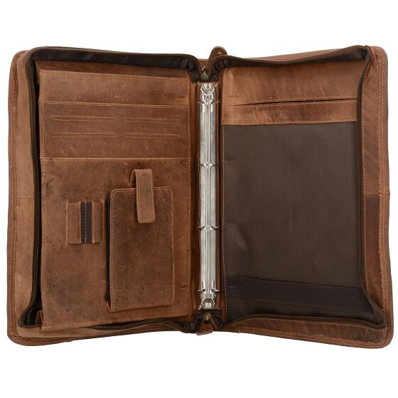 Harold's Antico Porte-bloc en cuir 34 cm