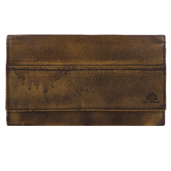 Greenburry Destressed Porte-monnaie Protection RFID Cuir 13 cm