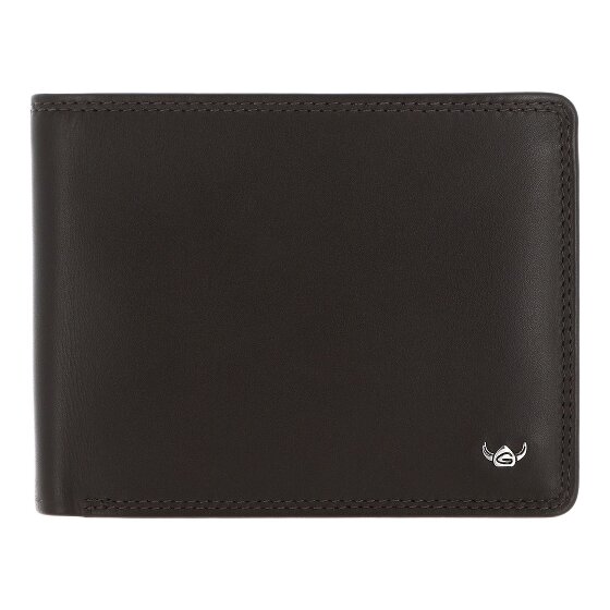 Golden Head Polo Porte-monnaie Protection RFID Cuir véritable 12.5 cm