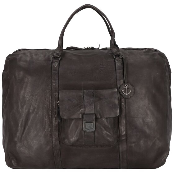 Harbour 2nd Cool Casual Big Boy Weekender Sac de voyage en cuir 65 cm