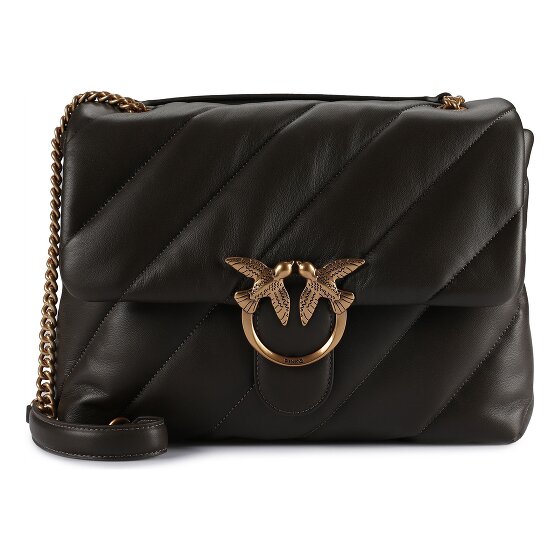 PINKO Love Puff Sac à bandoulière Cuir véritable 31 cm