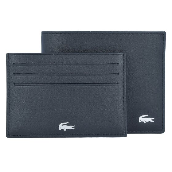 Lacoste Billfold Coin Box Porte-monnaie en cuir 11,5 cm