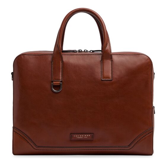 The Bridge Matteo Attaché-case Cuir véritable 38 cm Compartiment ordinateur