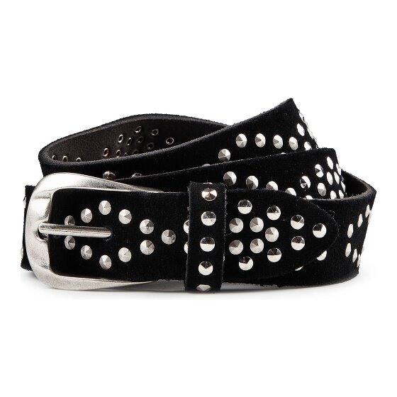 b.belt Ceinture à rivets Cuir véritable