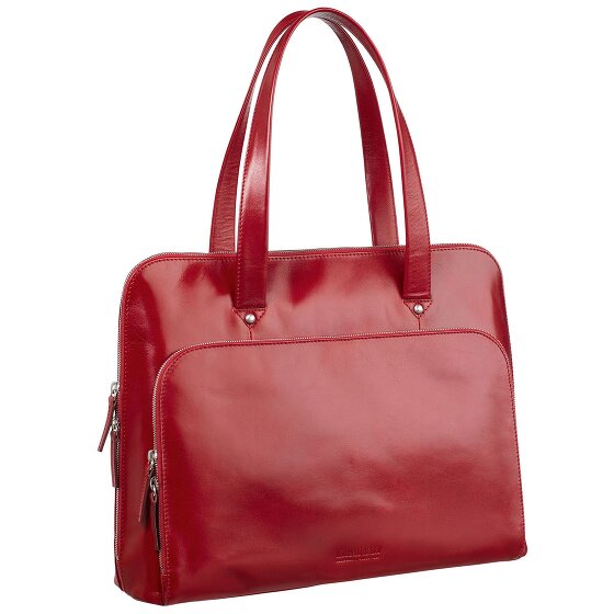 Leonhard Heyden Cambridge Sac à bandoulière en cuir 41 cm Compartiment pour ordinateur portable