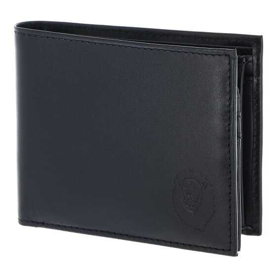 oxmox Leather Porte-monnaie Protection RFID Cuir véritable 12 cm