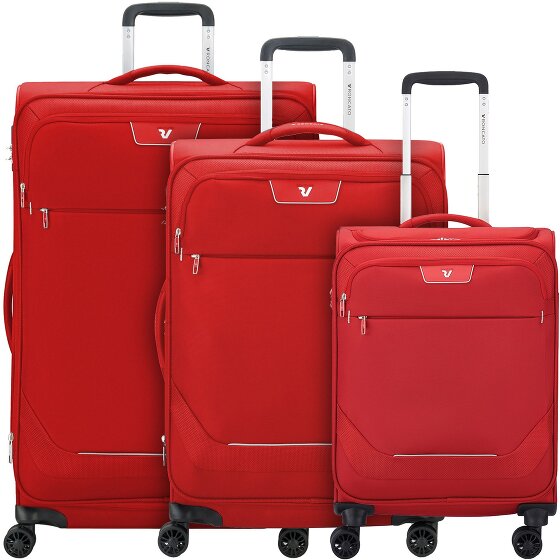 Roncato Joy 4 roues Set de valises 3 pièces avec soufflet d'extension