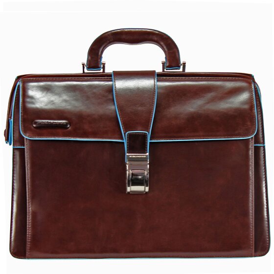 Piquadro Blue Sqare Mallette de médecin en cuir 36 cm