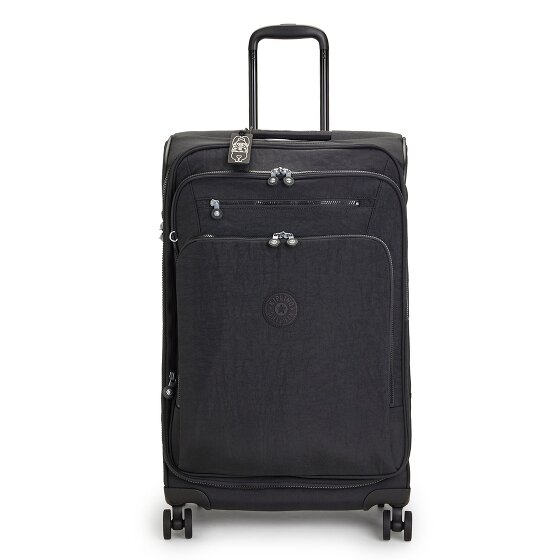 Kipling Basic New Youri Spin 4 roulettes Trolley M 68 cm avec soufflet d'extension