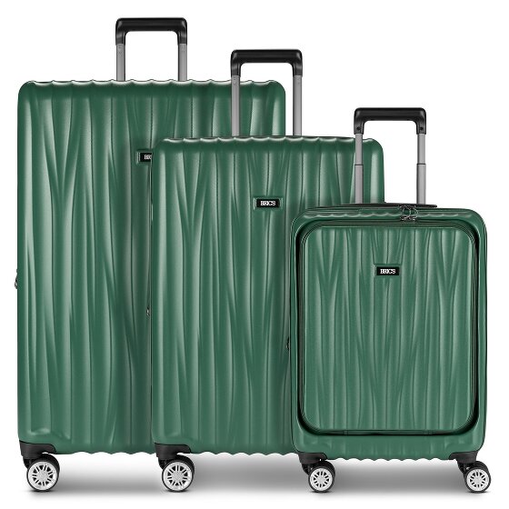 Bric's Cervia 2.0 4 roues Set de valises 3 pièces avec soufflet d'extension