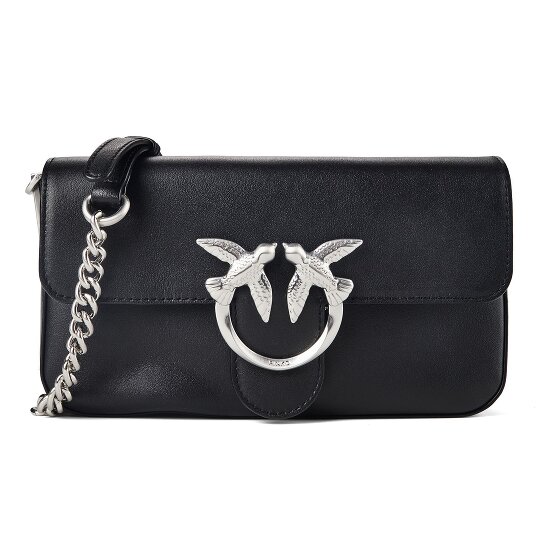 PINKO Love one Sac à bandoulière Cuir véritable 23 cm