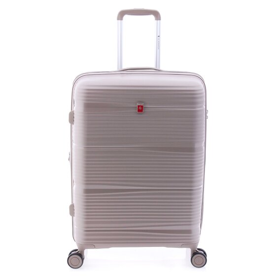 Gladiator 0800 4 roues Valise cabine 65 cm avec soufflet d'extension