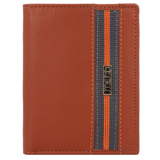 mano Don Leonardo Porte-monnaie RFID cuir 12,5 cm