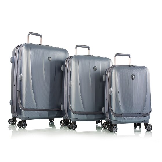 Heys Vantage 4 roulettes Set de valises 3 pièces avec soufflet d'extension