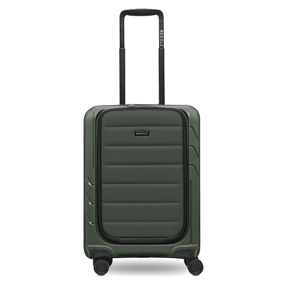 Redolz Essentials 17 : valise cabine à 4 roues, 55 cm, avec compartiment souple pour ordinateur portable