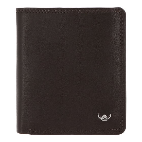 Golden Head Polo Porte-monnaie Protection RFID Cuir véritable 10 cm