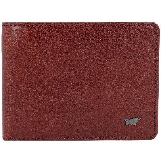 Braun Büffel Country Porte-monnaie Protection RFID Cuir véritable 12 cm