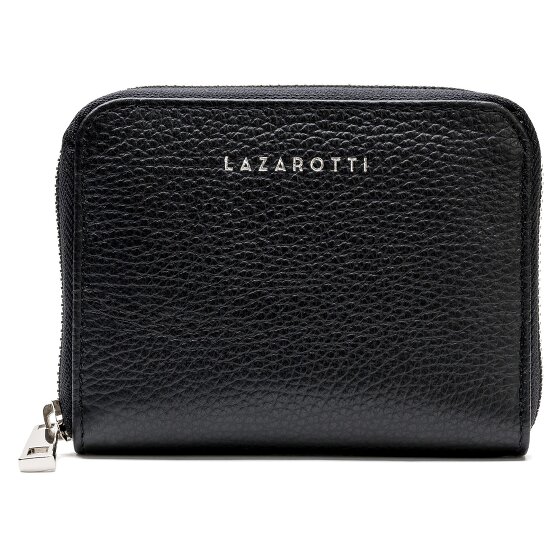 Lazarotti Milano Leather Porte-monnaie en cuir 13,5 cm