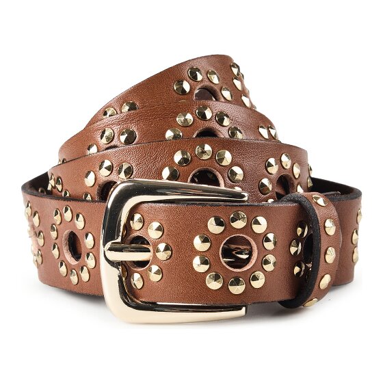 b.belt Ceinture à rivets Cuir véritable