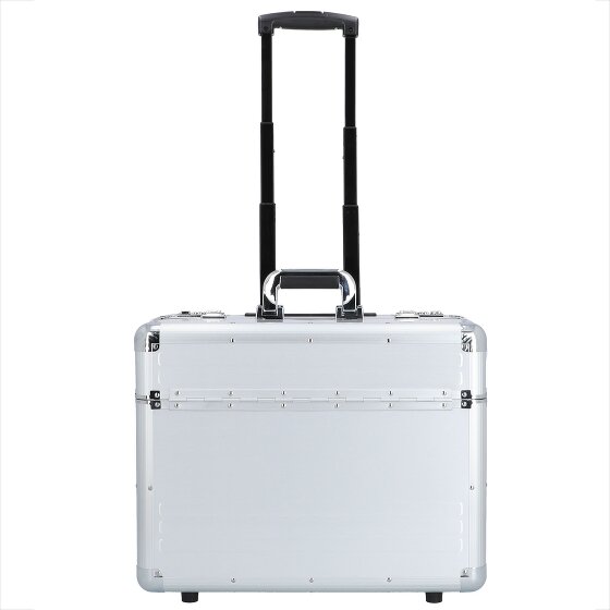 Alumaxx Valise de pilote à 2 roulettes 48 cm, compartiment pour ordinateur portable