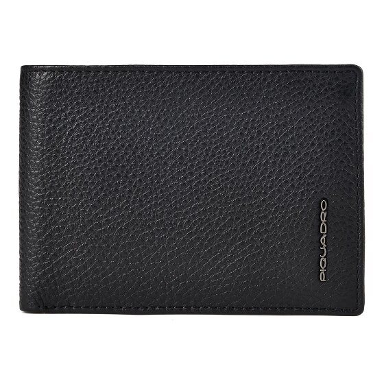 Piquadro Porte-monnaie Protection RFID Cuir véritable 13 cm
