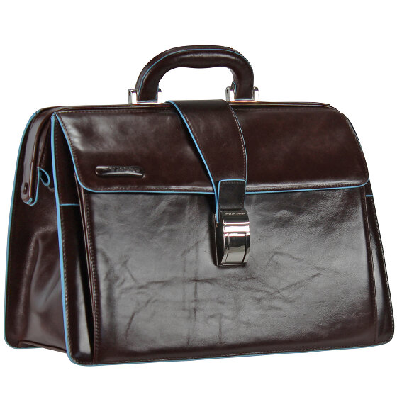 Piquadro Blue Sqare Mallette de médecin en cuir 36 cm