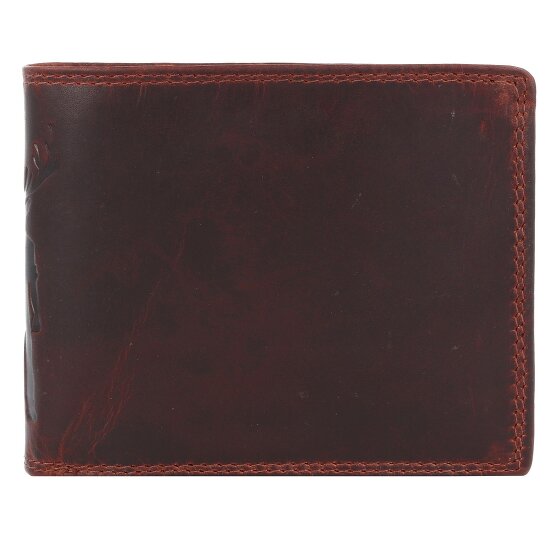 Jack Kinsky Monterey Porte-monnaie Protection RFID Cuir 12.5 cm