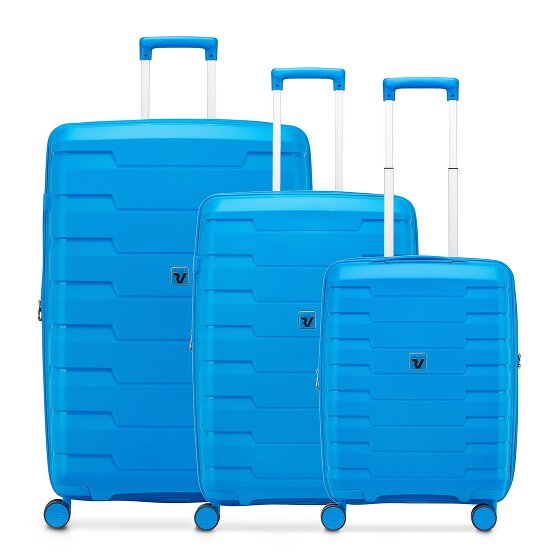 Roncato Skyline 2.0 4 roulettes Set de valises 3 pièces avec soufflet d'extension