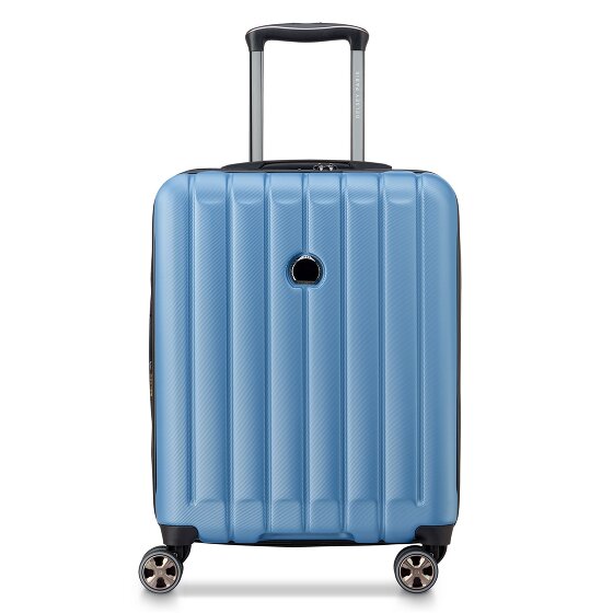 Delsey Paris Longitude 4 roulettes Trolley de cabine 55 cm avec soufflet d'extension