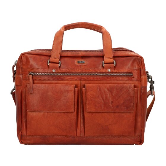 Spikes & Sparrow Porte-documents en cuir 41 cm compartiment pour ordinateur portable