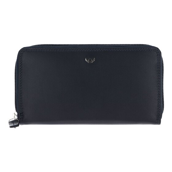 Golden Head Polo Porte-monnaie Protection RFID Cuir véritable 15.5 cm